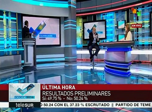 Primeras reacciones tras resultados preliminares de plebiscito