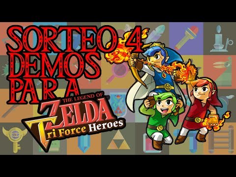 SORTEO DEMOS ZELDA TRIFORCE HEROES (¡¡Europa y América!! :D)