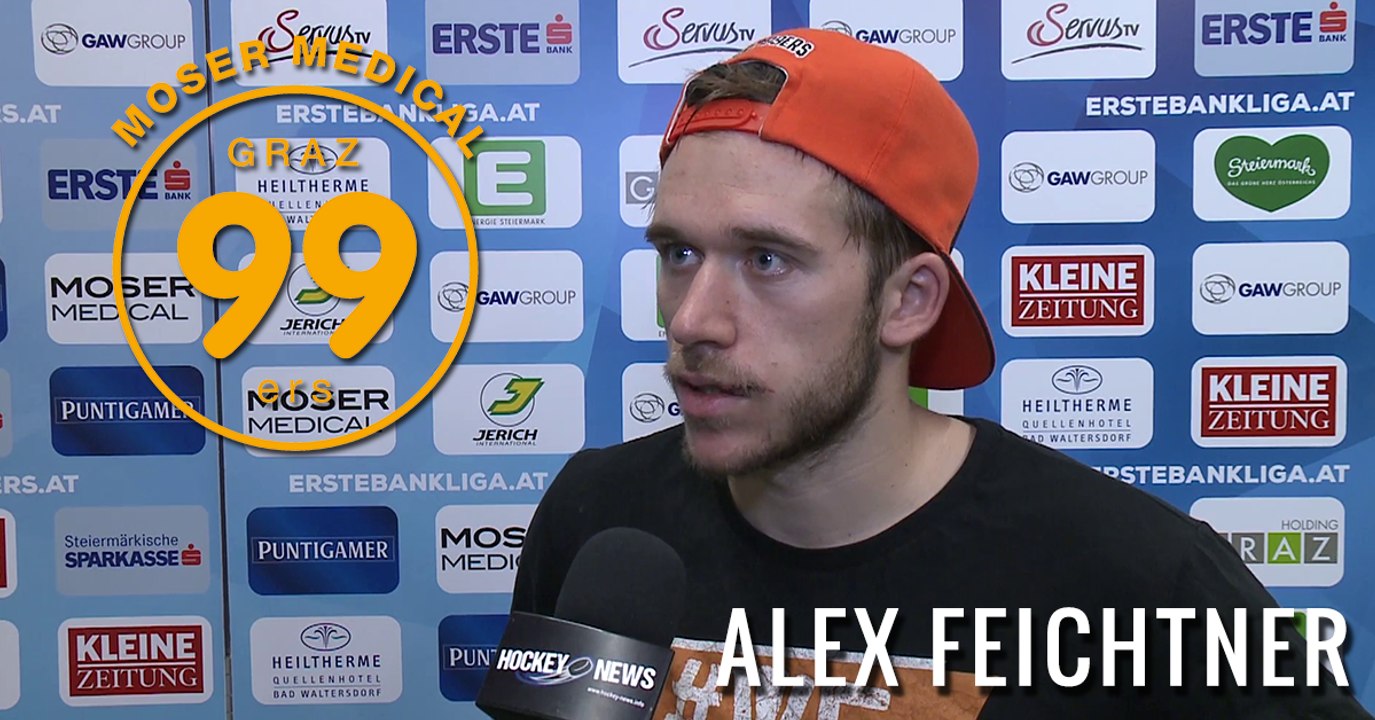 'Wir haben es heute einfach nicht geschafft, dass wir ein Tor erzielen' - Alexander Feichtner/Graz 99ers