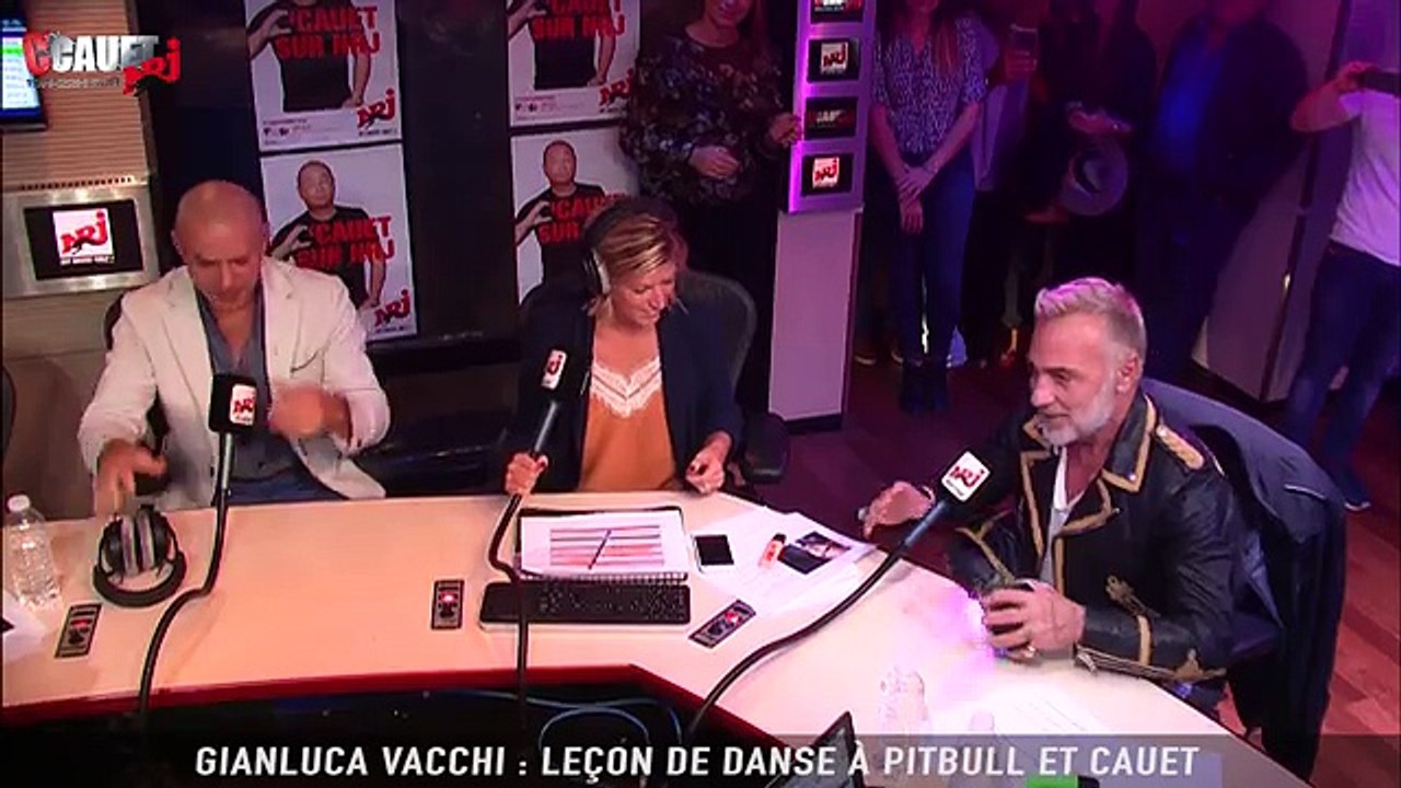 Gianluca Vacchi - Leçon de danse à Pitbull et Cauet - C’Cauet sur NRJ