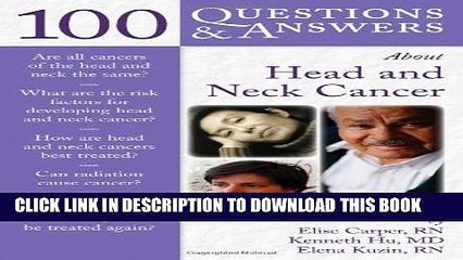 [PDF] 100 Questions     Answers About Head And Neck Cancer Popular Colection