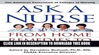 New Book Ask a Nurse: From Home Remedies to Hospital Care