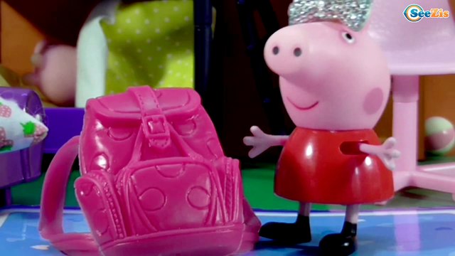 Мультики с игрушками. Свинка Пеппа идет в ШКОЛУ. Мультфильмы Peppa Pig Серия 72