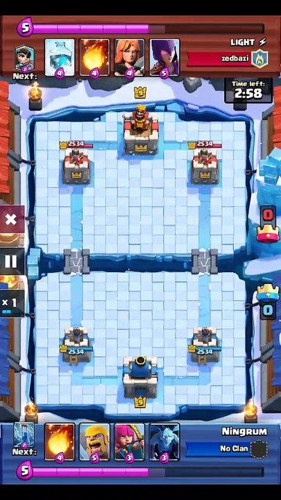 Clash Royale #5 - Frozen Park - Guess who wins..??