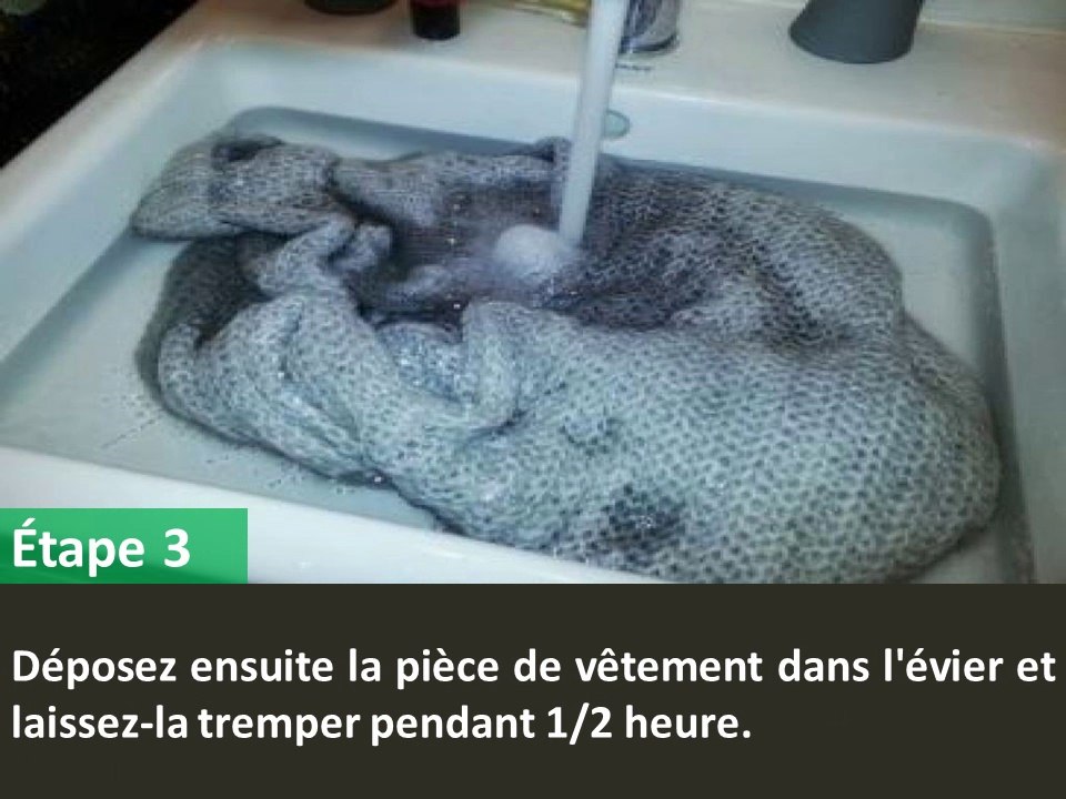 Votre pull en laine a rétréci au lavage Pas de panique! Voici l