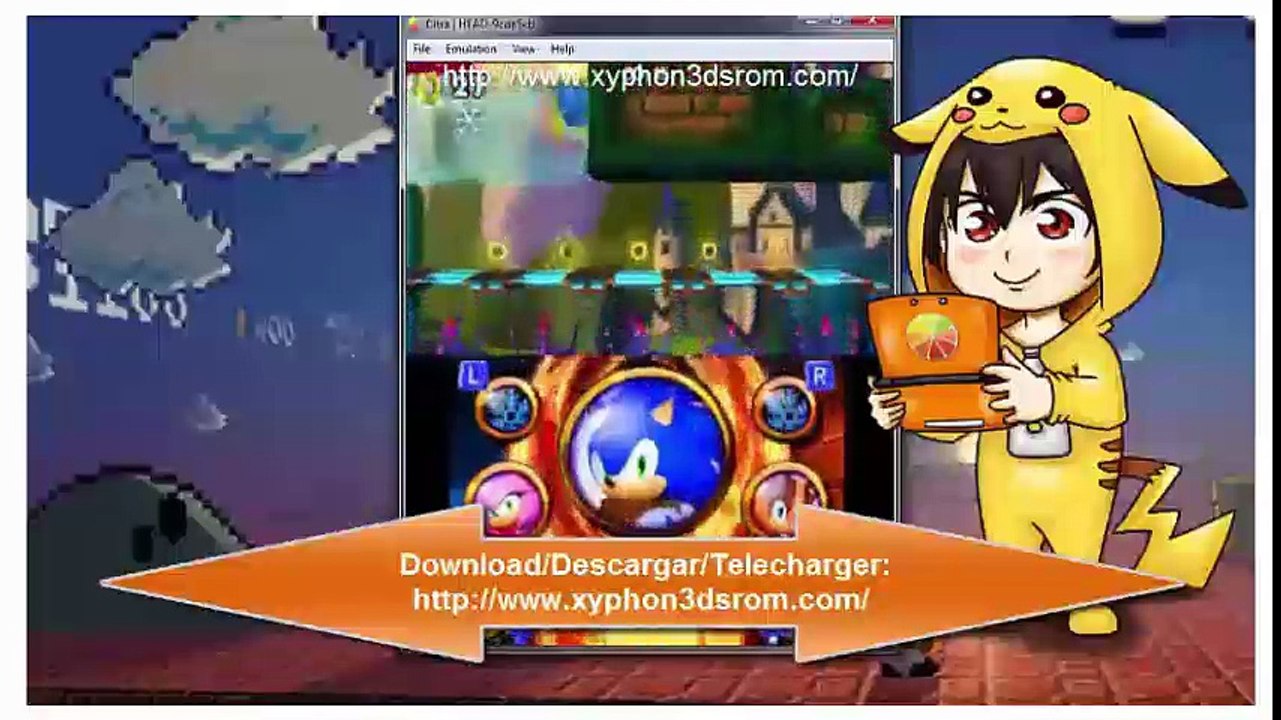 Télécharger Sonic Boom Fire and Ice + Citra 3DS Emulateur - Télécharger 3DS CIA ROM