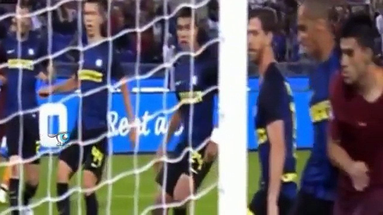 ملخص لمسات محمد صلاح امام-ضد انتر ميلان _ 2-10-2016 _ تعليق علي الكعبي