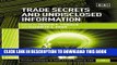 [PDF] Trade Secrets and Undisclosed Information (Critical Concepts in Intellectual Property Law