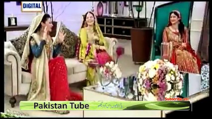 Singer Humaira Arshad Sharing the Story of Her First Wedding Night in a Live Morning Show