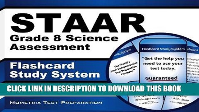 [PDF] STAAR Grade 8 Science Assessment Flashcard Study System: STAAR Test Practice Questions