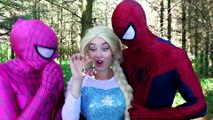 Poison Ivy Ve  Örümcek Adam & Frozen Elsa  Pembe Spidergirl Maleficent, Joker, Anna & Candy