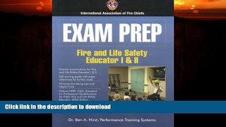 FAVORITE BOOK  Exam Prep: Fire And Life Safety Educator I     II (Exam Prep (Jones   Bartlett