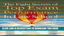 [PDF] The Eight Secrets of Top Exam Performance in Law School (Career Guides) [Full Ebook]