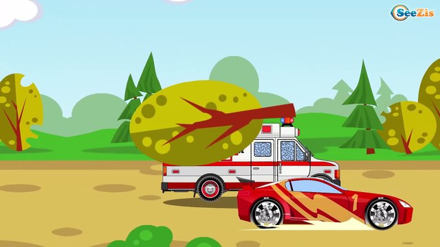 Мультики Мультфильмы про машинки Скорая Помощь и Гоночные Машинки Видео для детей