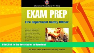 GET PDF  Exam Prep: Fire Department Safety Officer FULL ONLINE