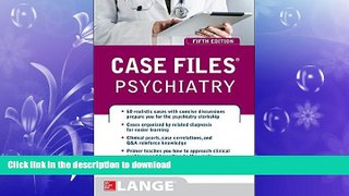 READ  Case Files Psychiatry, Fifth Edition (LANGE Case Files)  BOOK ONLINE