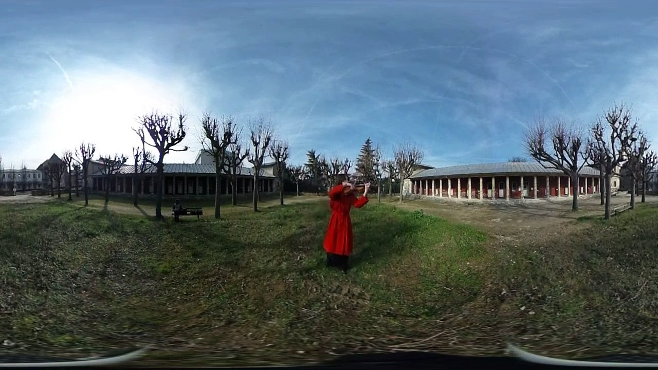Episode 4. 360 video experience of beautiful and talented violinist Anna