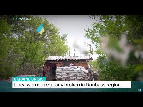Uneasy truce regularly broken in Donbass region, Iolo ap Dafydd reports