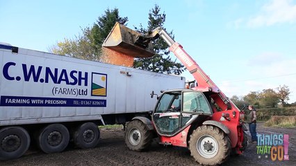 FRONT END LOADER | Kids truck videos. Preschool & Kindergarten learning.