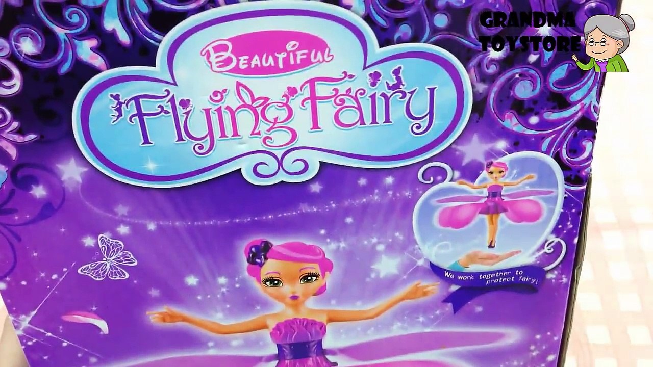 Unboxing TOYS Review/Demos - Disney Angel beautiful lovely cute fly fairy dance around for friends