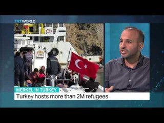 TRT World - Interview with Muzaffer Senel on Merkel's Turkey visit