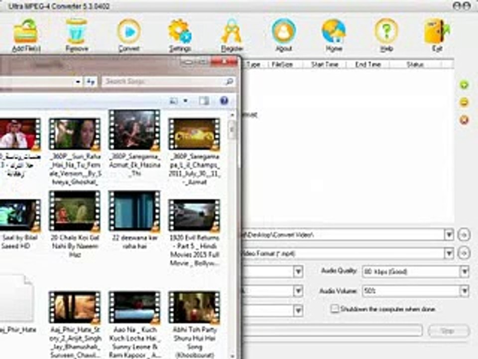 How to convert a Video file