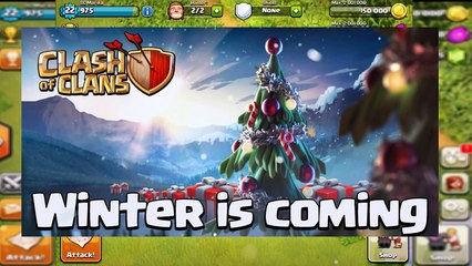 Clash Of Clans | "CHRISTMAS UPDATE 2014!" | Sneak Peek #1 - New Tree's And Live Under Attack!