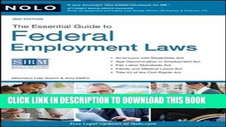 [PDF] The Essential Guide to Federal Employment Laws [Full Ebook]