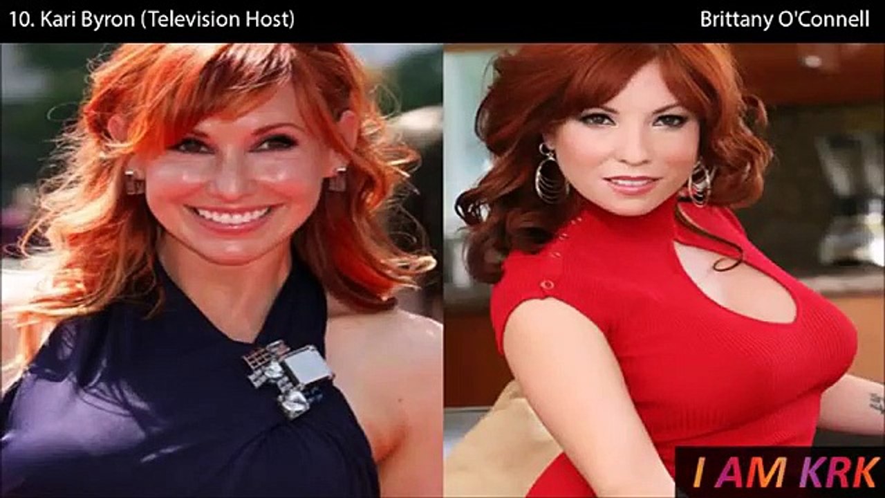 Top 10 Porn Actresses who look alike Famous Celebrities Part 1