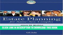 [PDF] Estate Planning for Same-Sex Couples Full Online