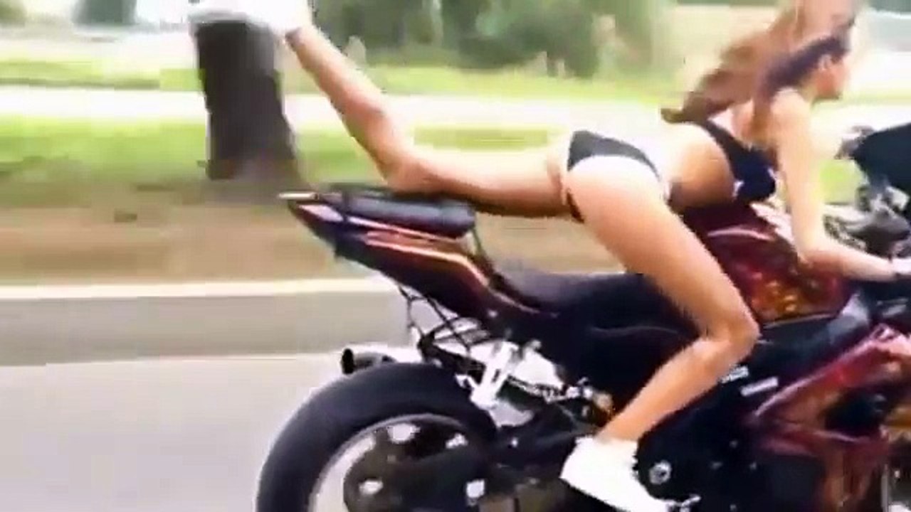 Crazy Girl Bike Riding Video Dirt Bike Riding