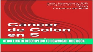 Collection Book Cancer de Colon en 5 minutos (Spanish Edition)