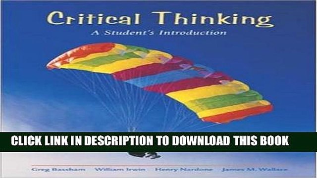 [PDF] Critical Thinking: A Student s Introduction with Free Critical Thinking PowerWeb Full