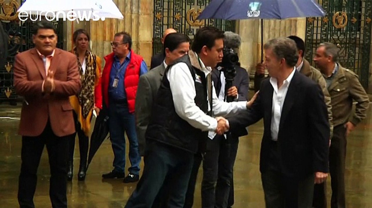 Kolumbianer stimmen über Friedensabkommen mit Farc ab