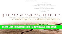 New Book Perseverance: True Voices of Cancer Survivors