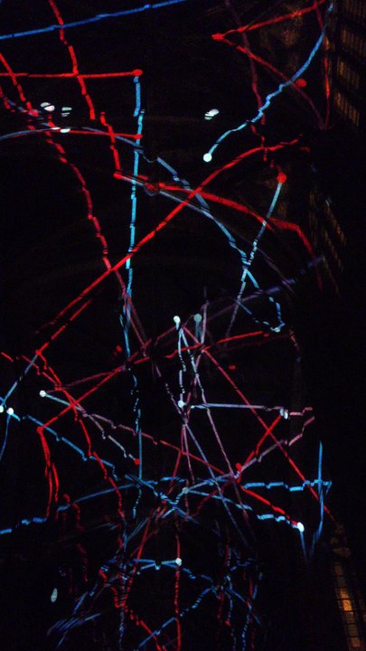 Miguel Chevalier Voûtes Célestes Saint Eustache Vol3