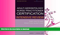 READ  Adult-Gerontology Nurse Practitioner Certification Intensive Review: Fast Facts and