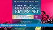READ BOOK  Lippincott Q A Review for NCLEX-RN (Lippincott s Q A Review for NCLEX-RN (W/CD))  BOOK