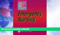 FAVORITE BOOK  Lippincott s Q A Certification Review: Emergency Nursing (LWW, Lippincott Q A