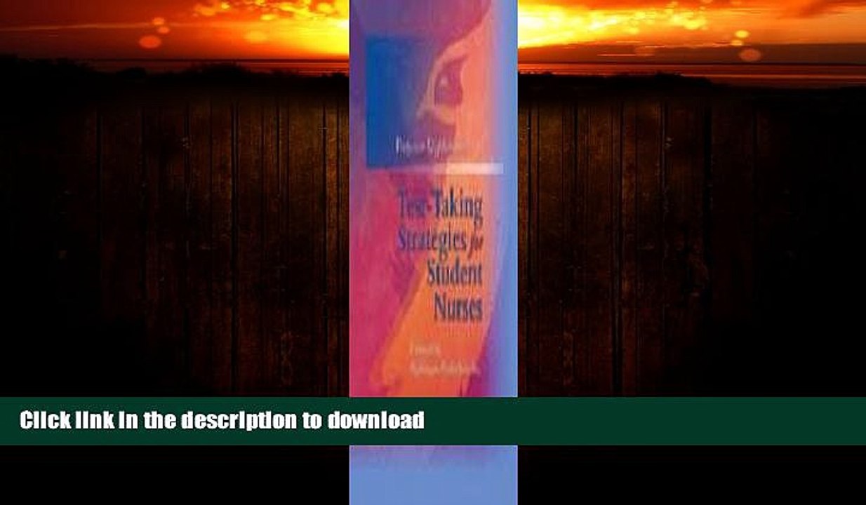 READ BOOK  Professor Nightengale s Test-Taking Strategies for Student Nurses Interactive CD-ROM