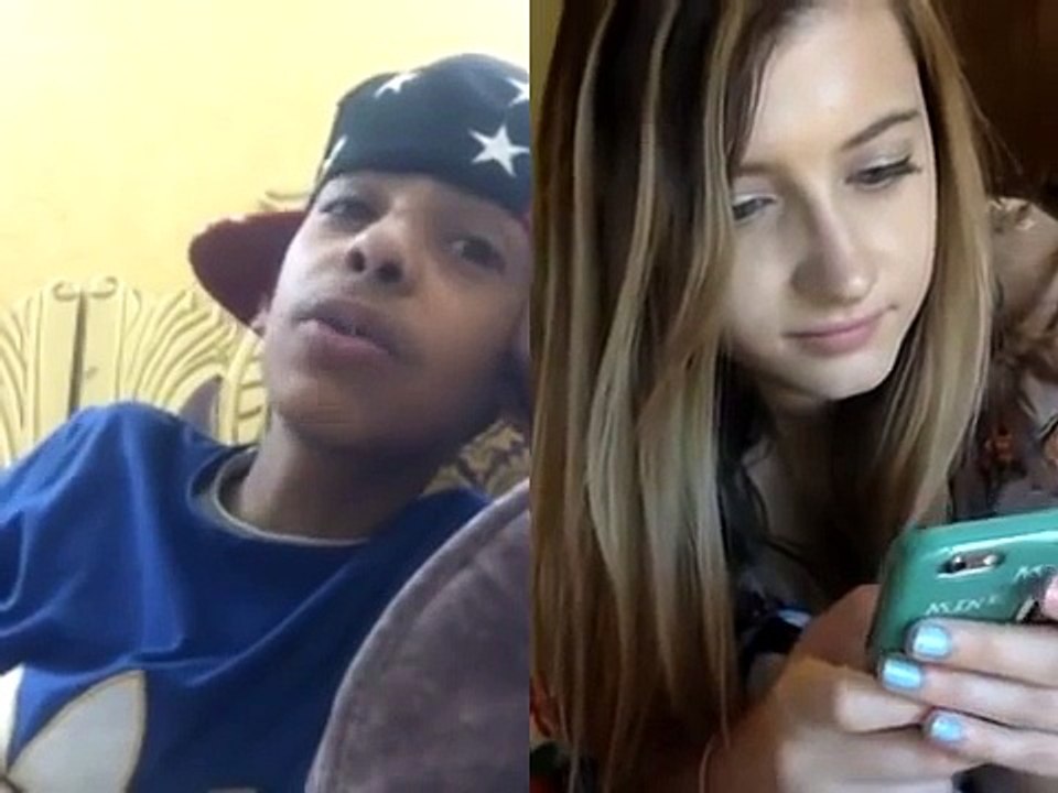 Amercan Girl Christina and Saudi boy Abusin