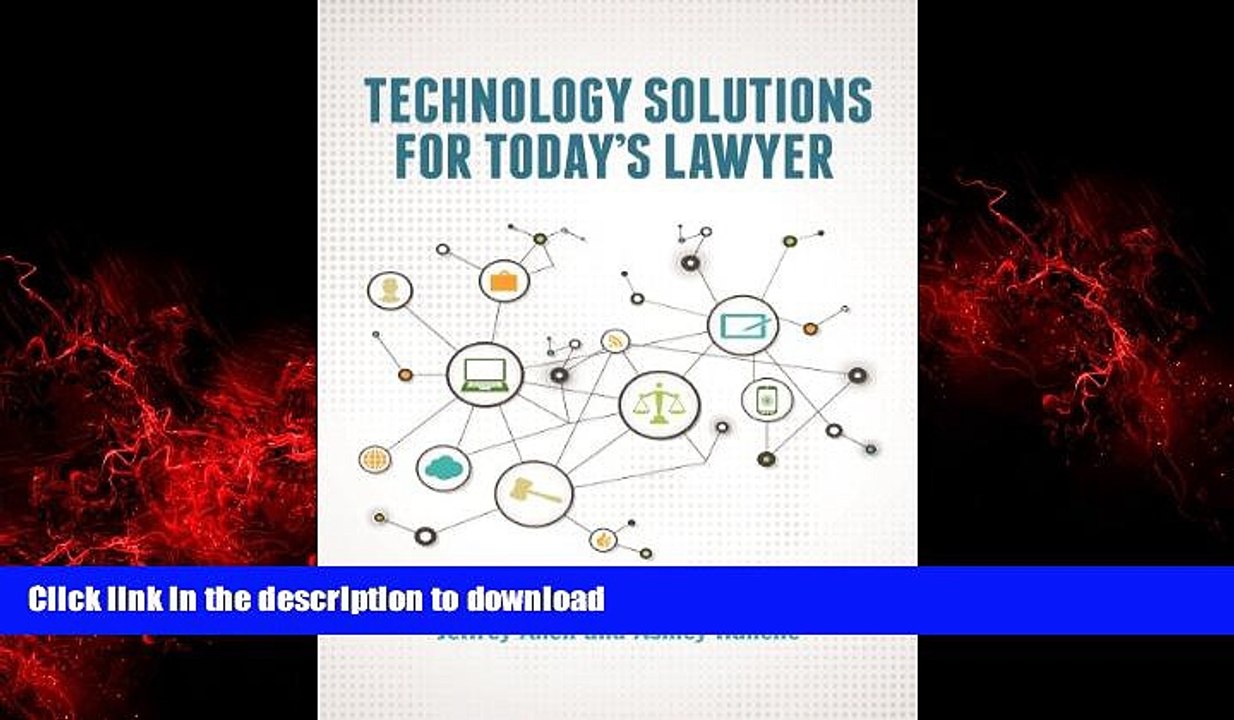 FAVORIT BOOK Technology Solutions for Today s Lawyer READ EBOOK
