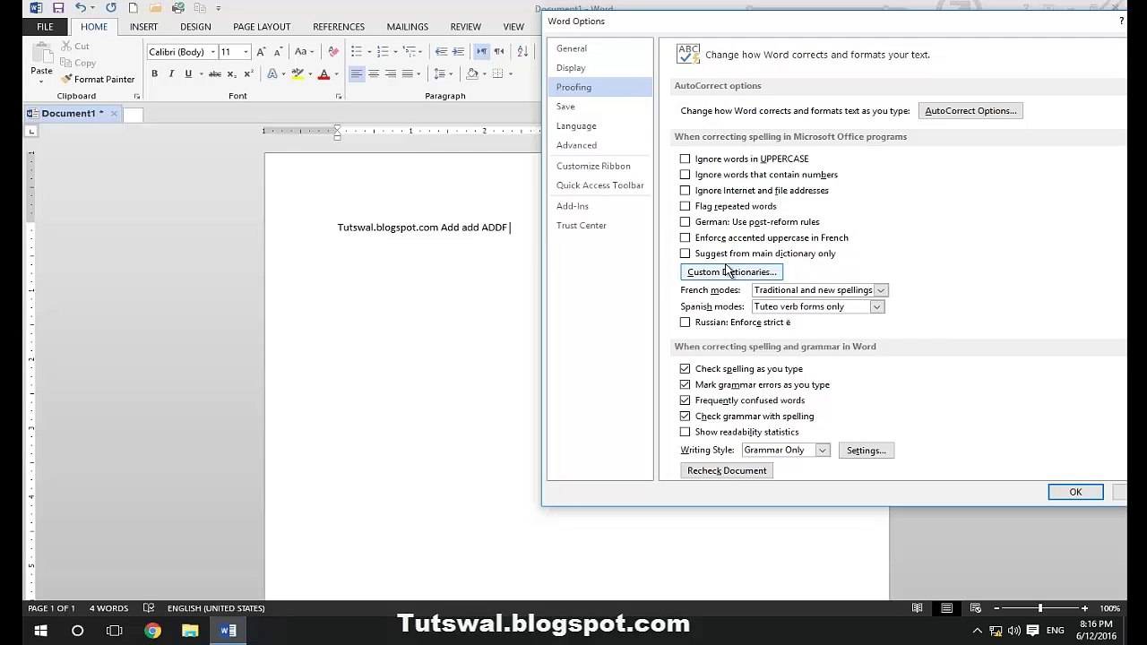 MS - Microsoft - Word 2013 Complete Training Part 3 Word Option 2