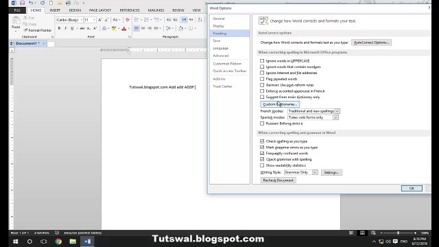 MS - Microsoft - Word 2013 Complete Training Part 3 Word Option 2