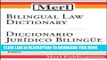 [PDF] Merl Bilingual Law Dictionary-Diccionario Juridico Bilingue Popular Online