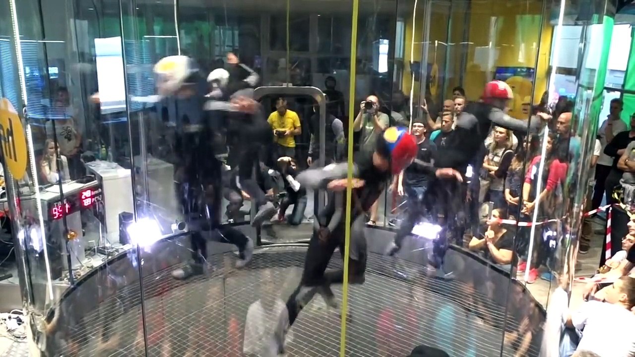 Chute libre en soufflerie par équipe - Championnats du monde