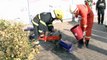 Sauvetage d'un chaton coincé dans un tuyau en métal en Chine par les pompiers
