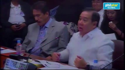 Gordon to Duterte: He's falling on his own sword