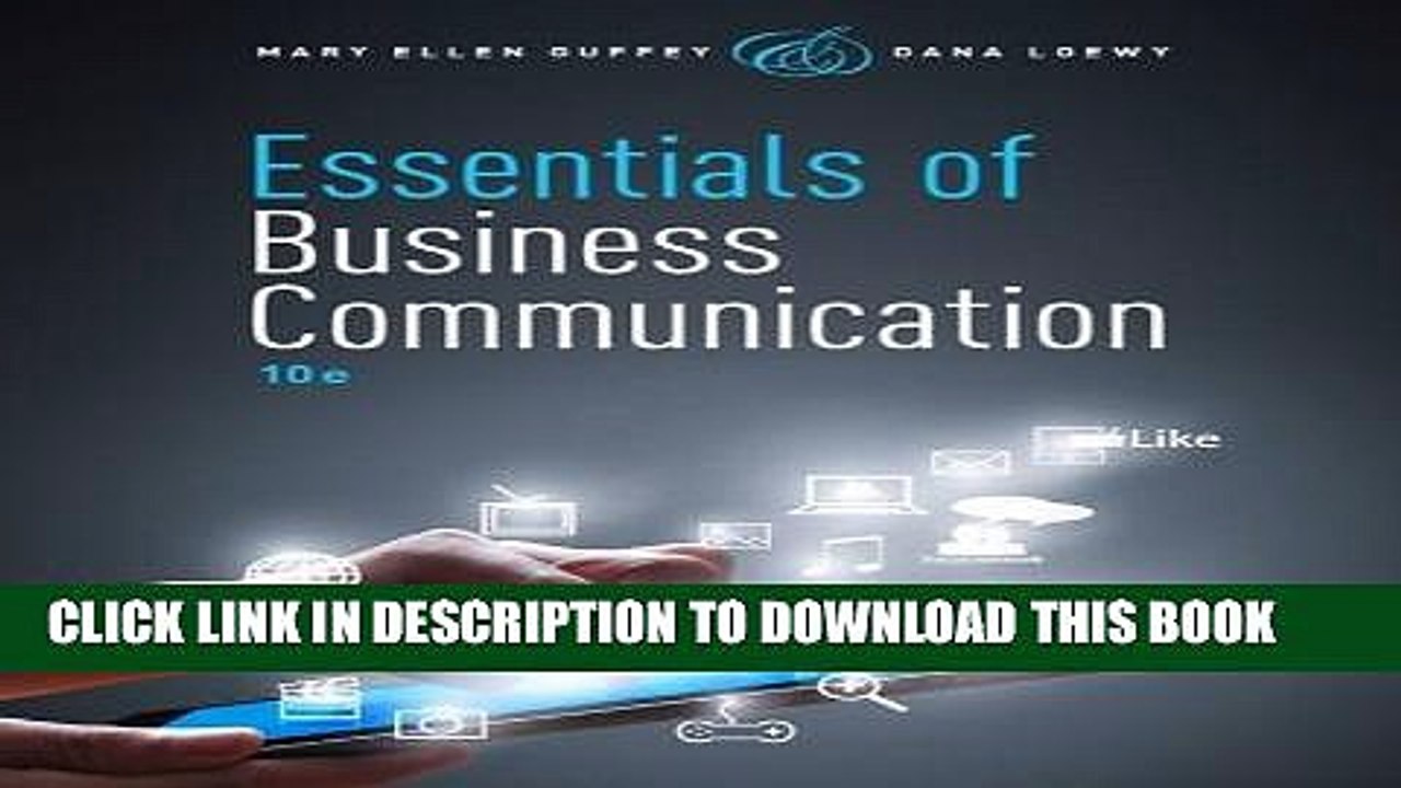 [PDF] Essentials of Business Communication (with Premium Website, 1 term (6 months) Printed Access