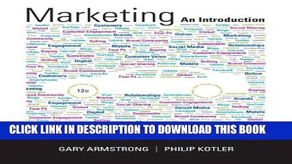 [PDF] Marketing: An Introduction (12th Edition) Popular Online